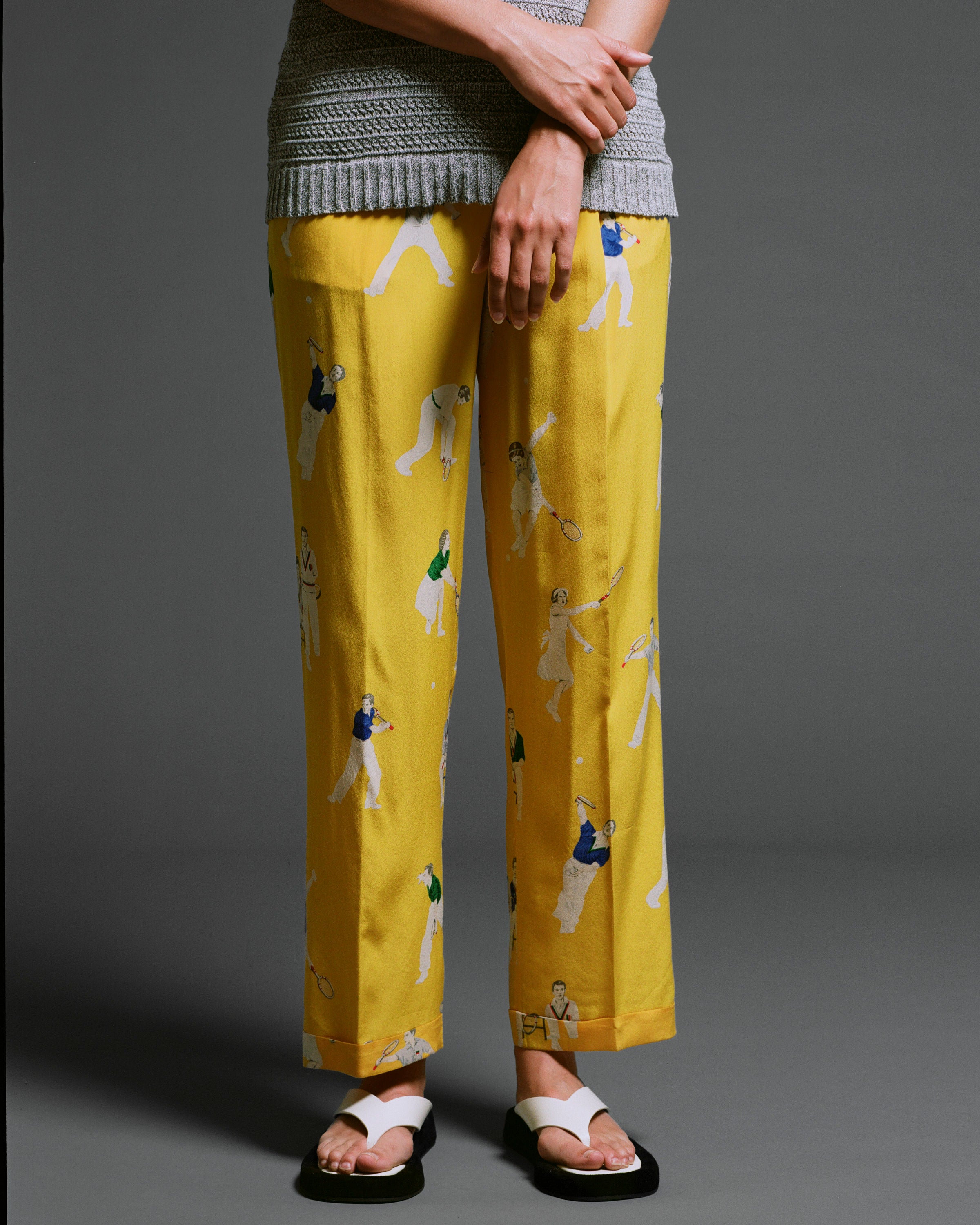 Vintage Ralph Lauren Tennis Print Pants