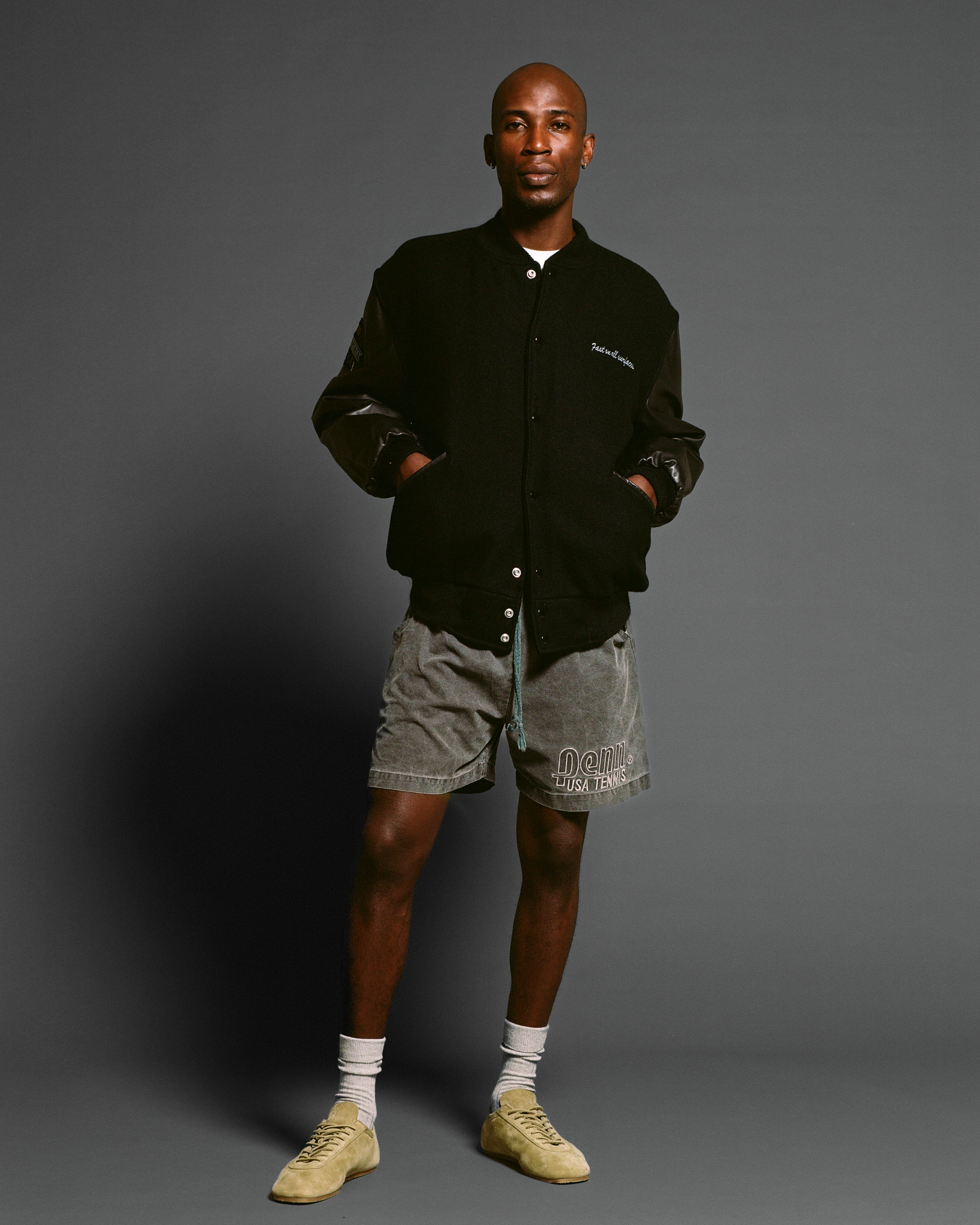 Vintage Penn Varsity Jacket & Shorts