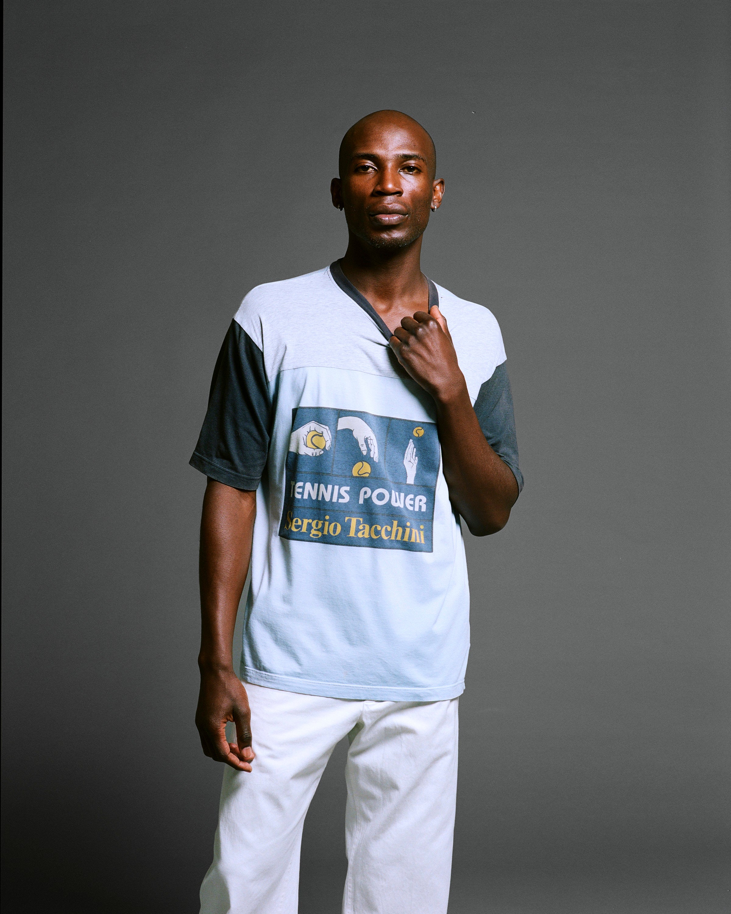1990's Sergio Tacchini Tennis Power Tee