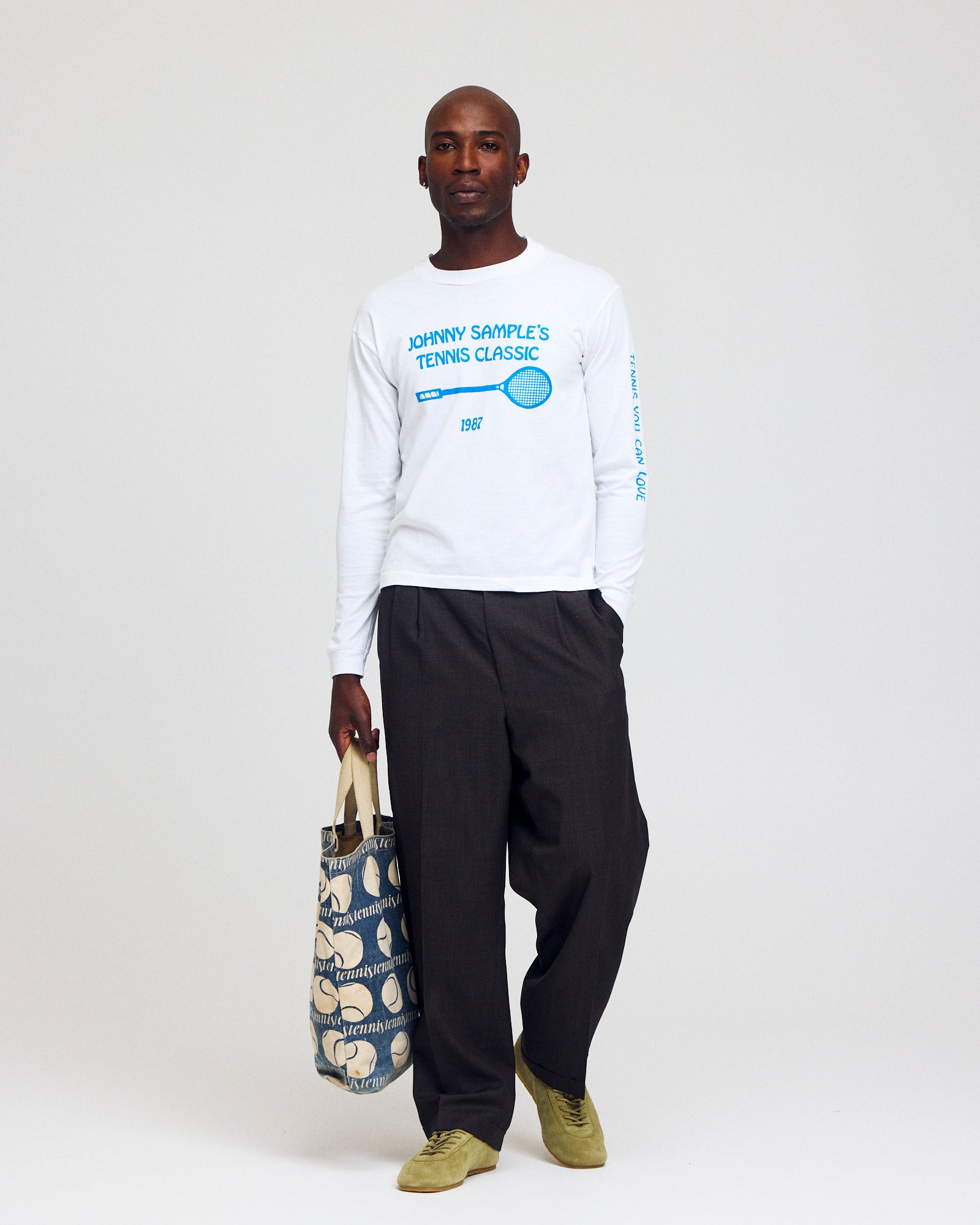 1987 Johnny Sample’s Tennis Classic LS Shirt
