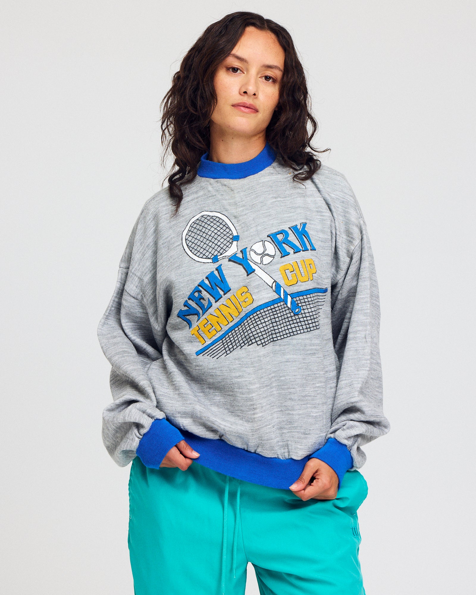 Vintage NY Tennis Cup Crewneck