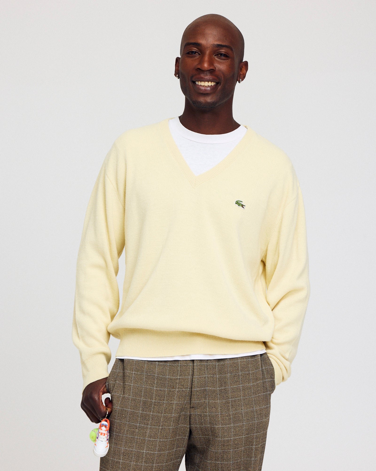 Lacoste Cashmere V-Neck