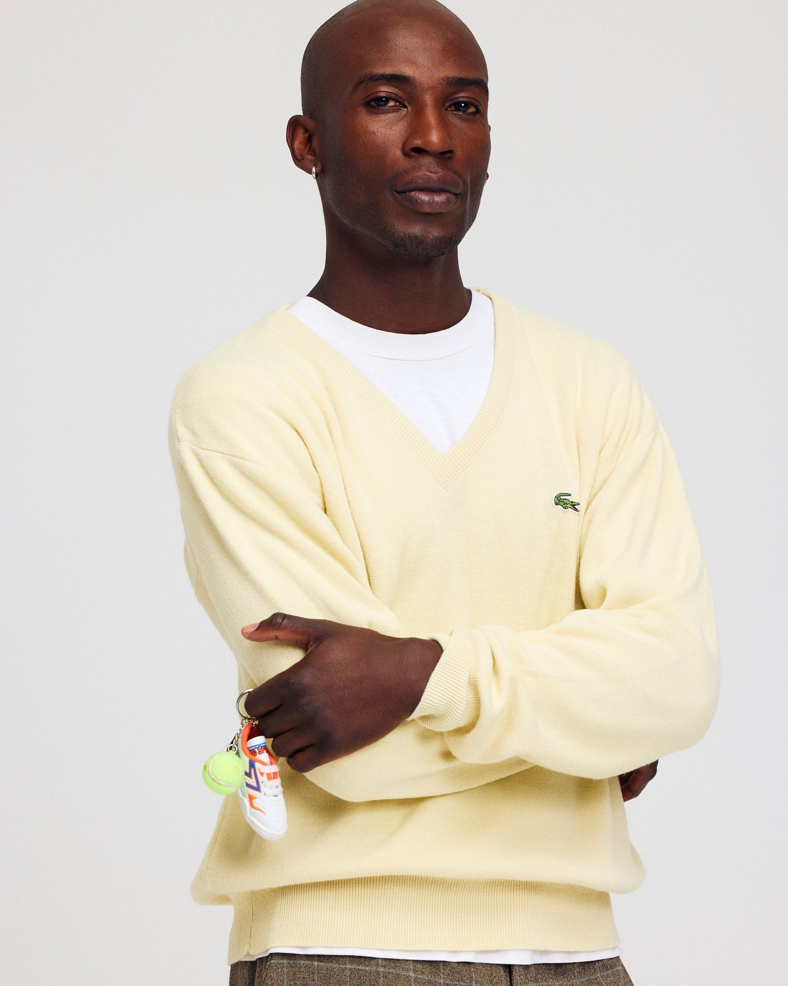 Lacoste Cashmere V-Neck