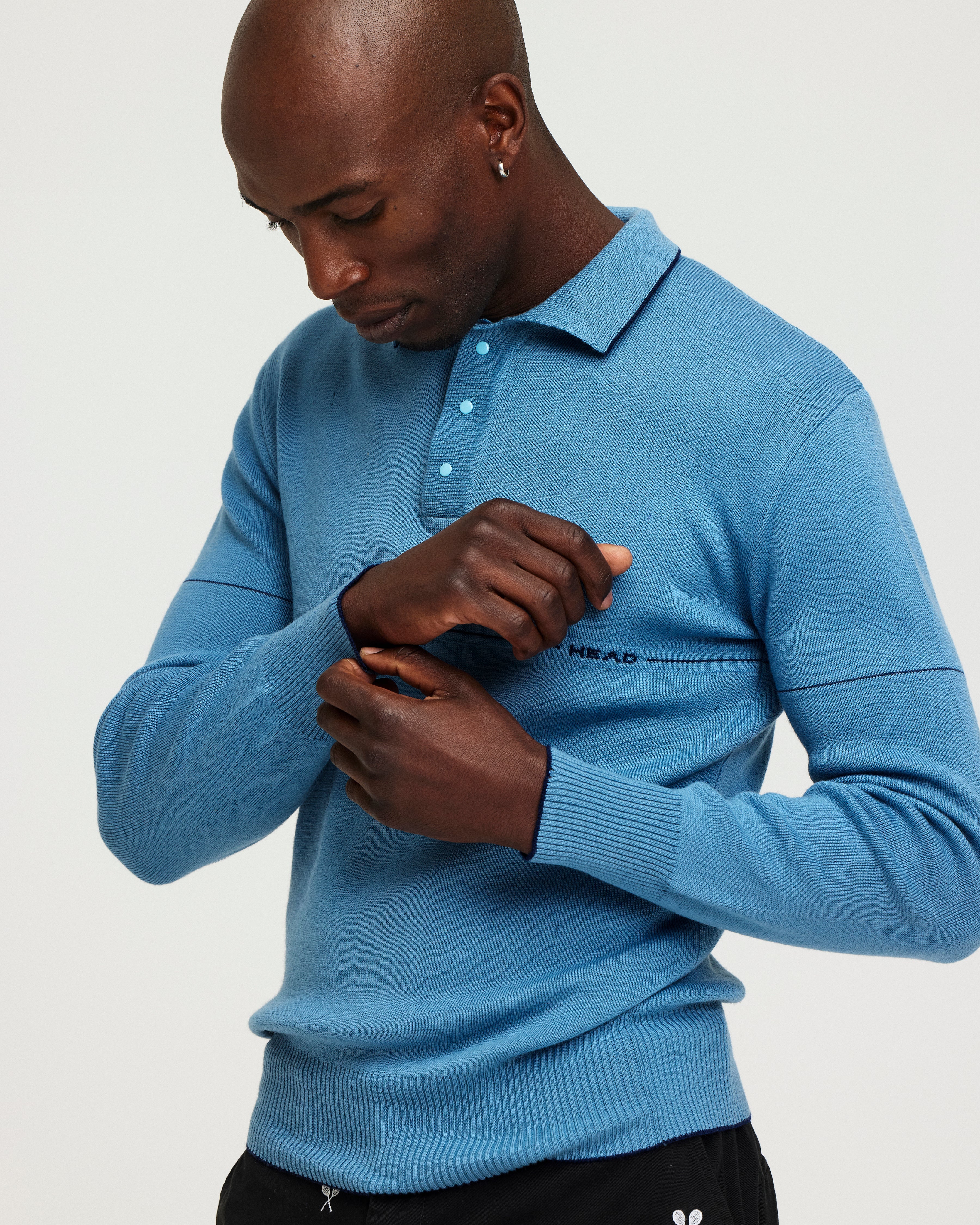 Head Long Sleeve Knit Polo
