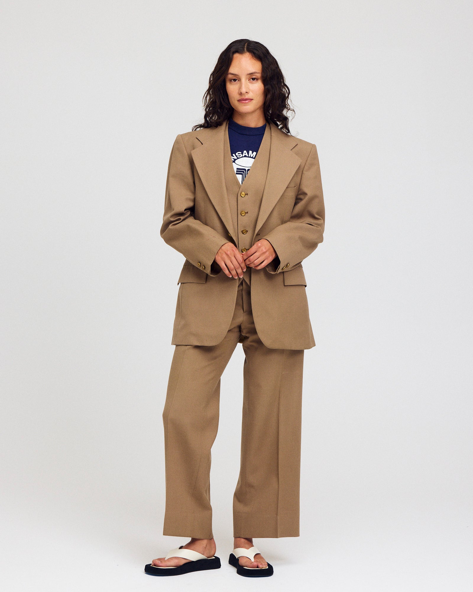 1970s Yves Saint Laurent Three Piece Suit