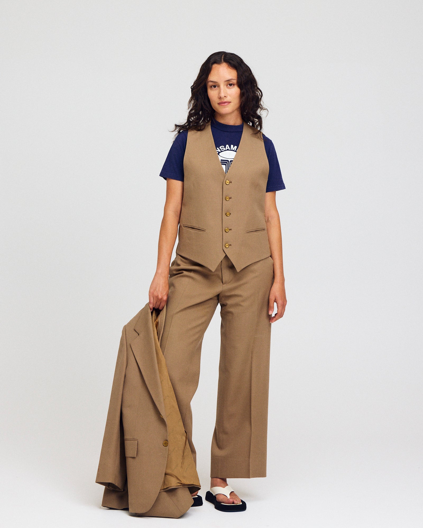 1970s Yves Saint Laurent Three Piece Suit