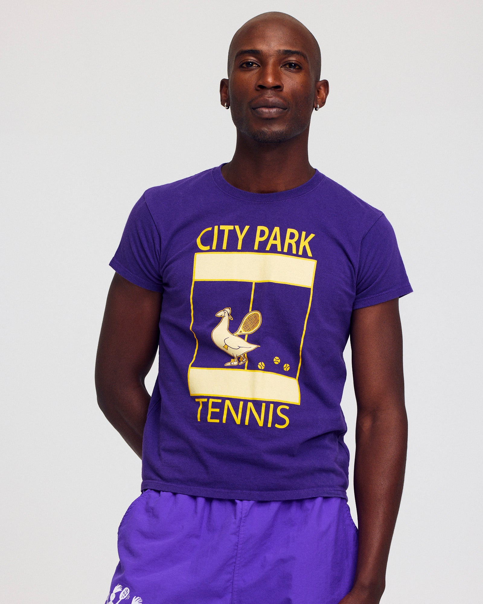 Vintage City Park Tennis Tee
