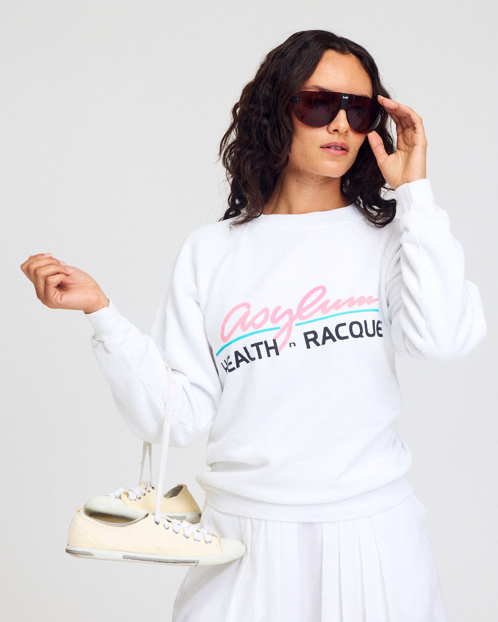 Vintage Asylum Health and Racquet Crewneck