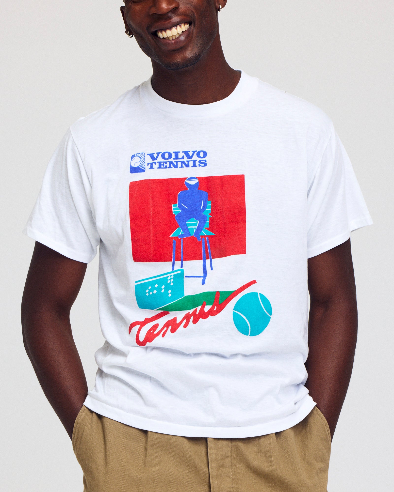 Vintage Volvo Tennis Graphic Tee