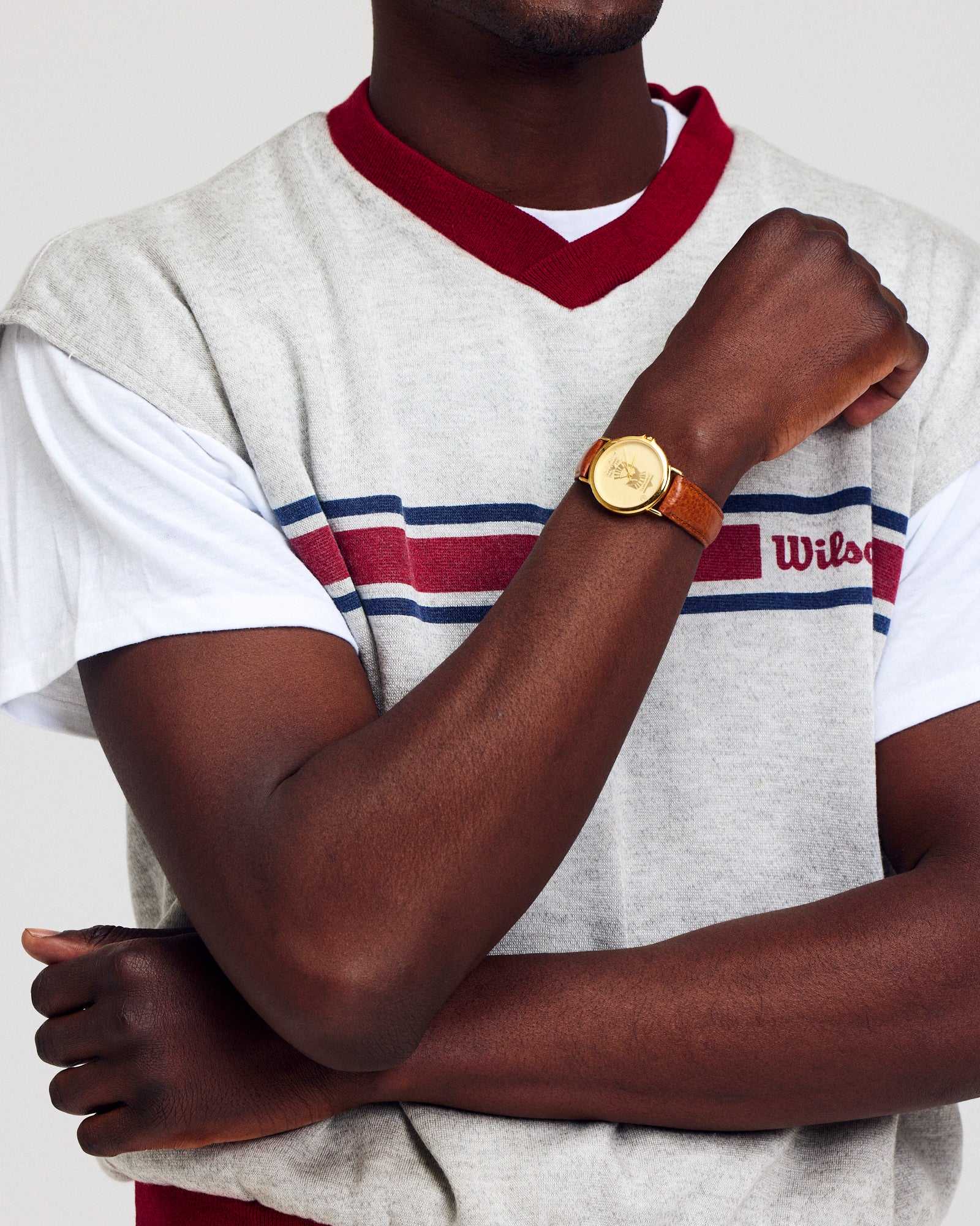 Vintage Wilson Cutoff Sweatshirt