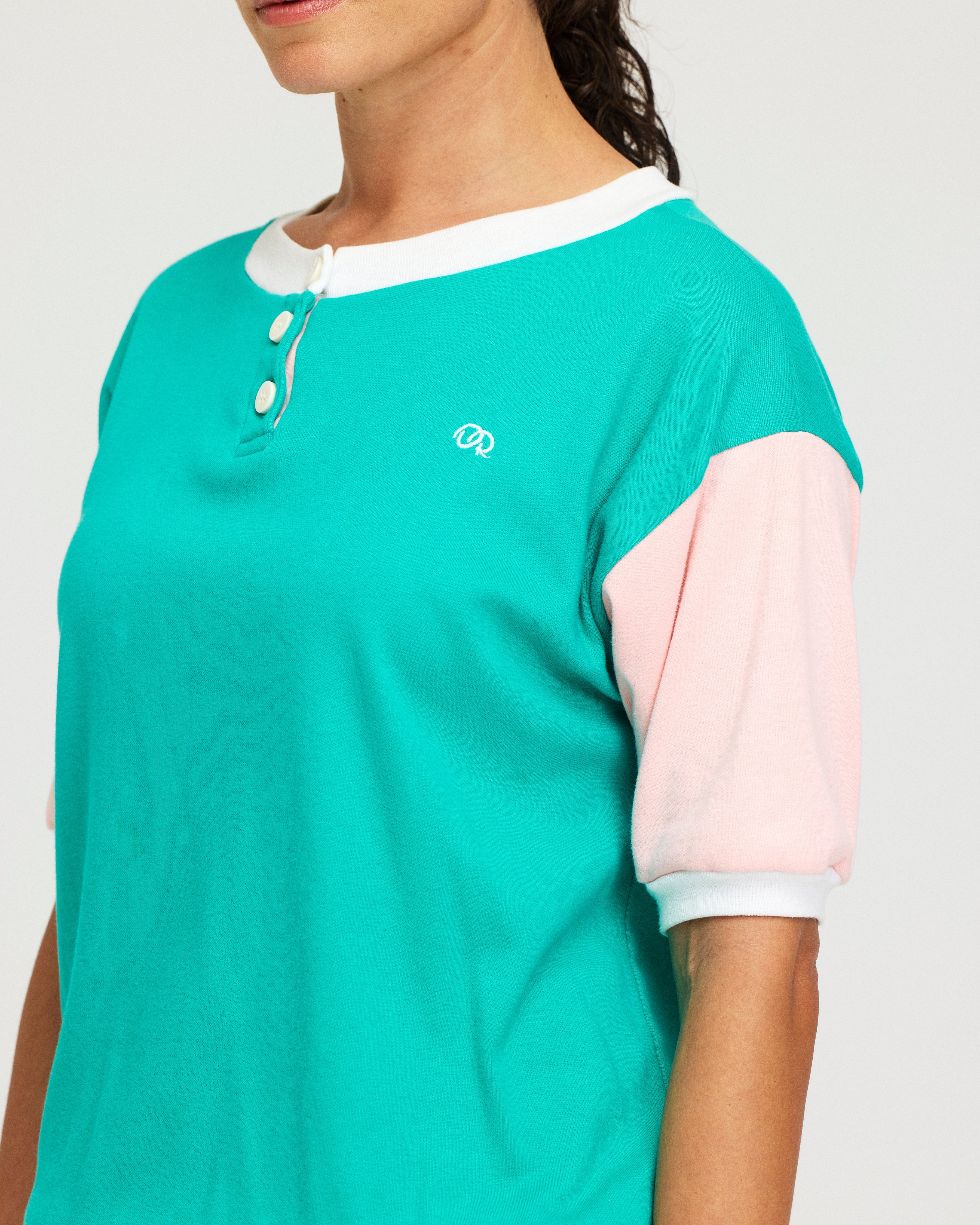 Oscar De La Renta Colorblock Tee