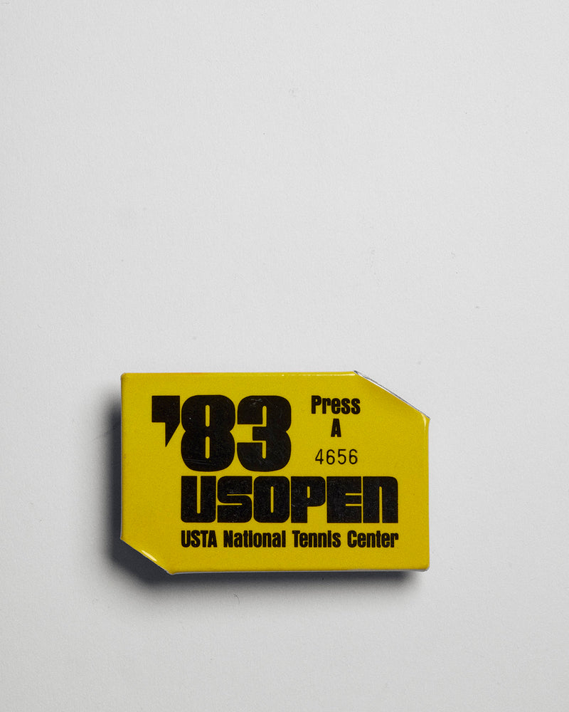 1983 US Open Press Pin