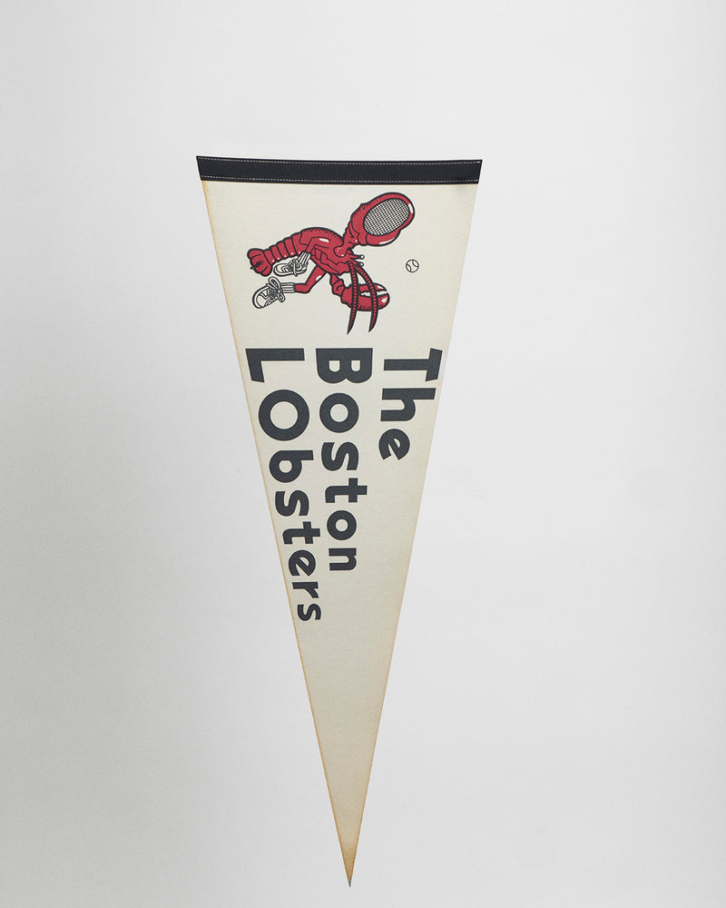 Vintage WTT Boston Lobsters Pennant